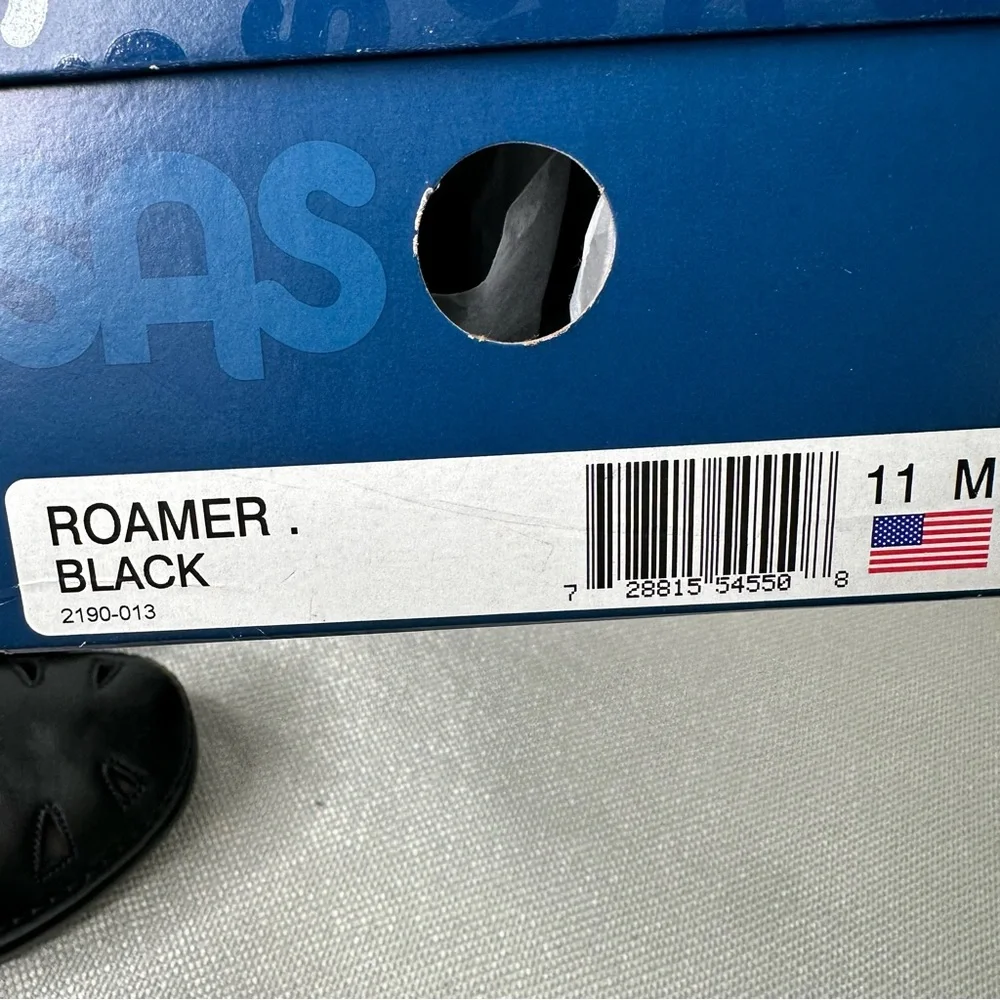 SAS 🌻 NEW RoamerBlack Leather Shoes Sz 11M - Picture 10 of 10